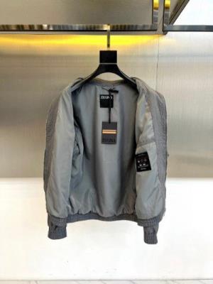 wholesale quality zegna suede leather coat model no. 32